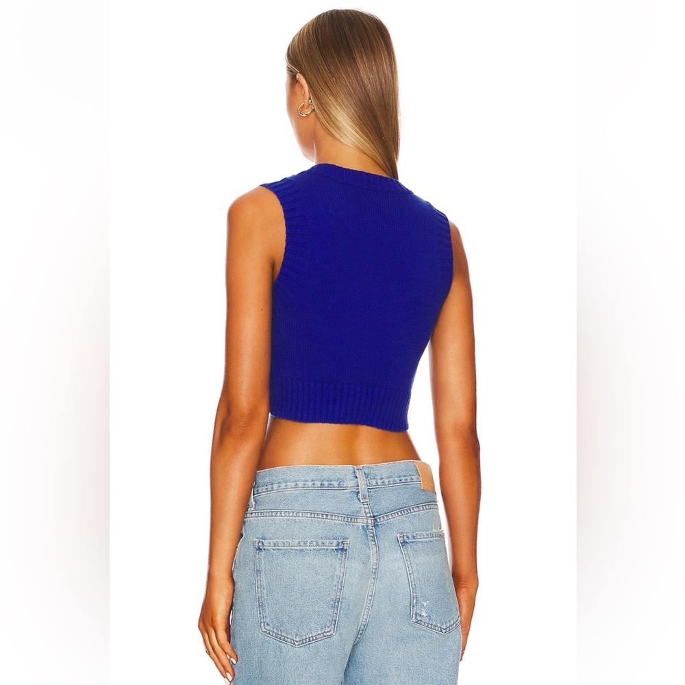 superdown Patricia Knit Top in Bright Blue - Picture 3 of 11